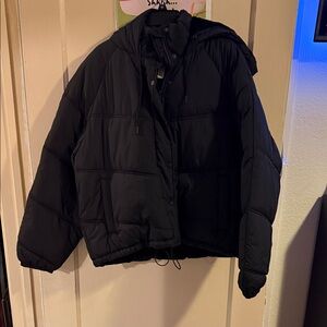Arizona Jean Company Women's Classic Black Puffer Jacket